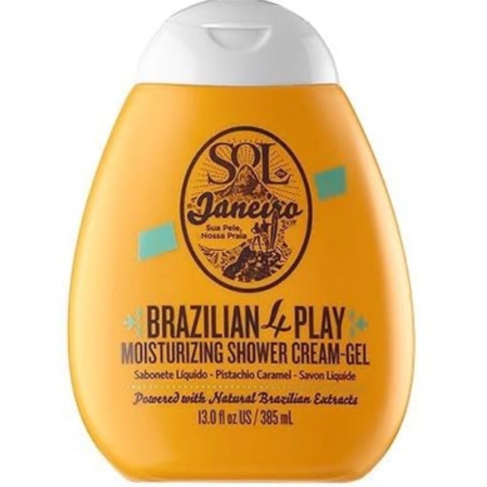 Sol de Janeiro Moisturizing Shower Cream-Gel — Orange & White